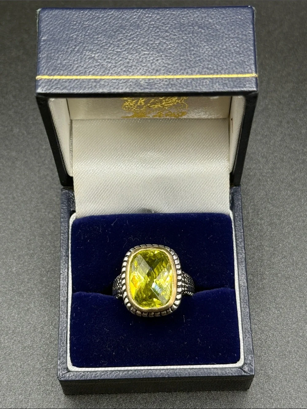Yellow Gemstone Halo Ring - Women Jewelry